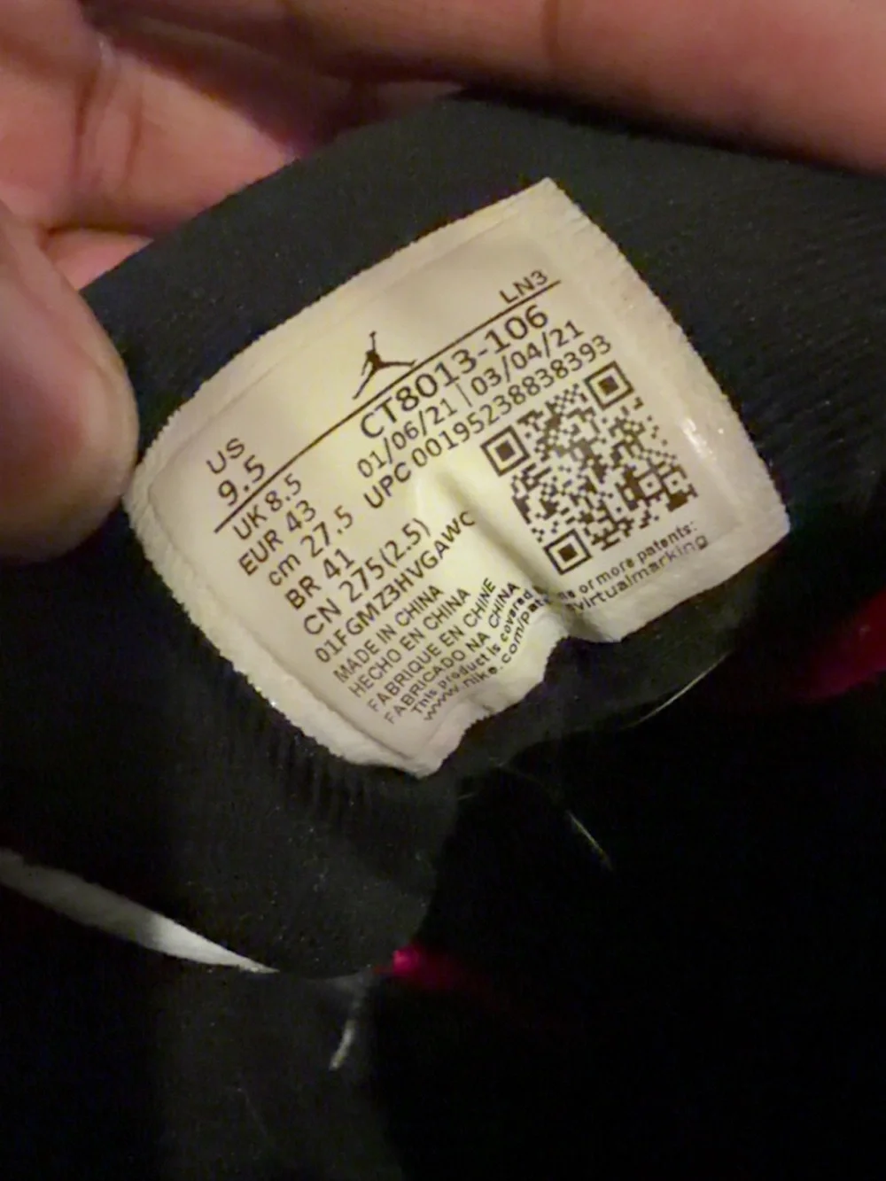 Air Jordan 12 Twist Size 9.5